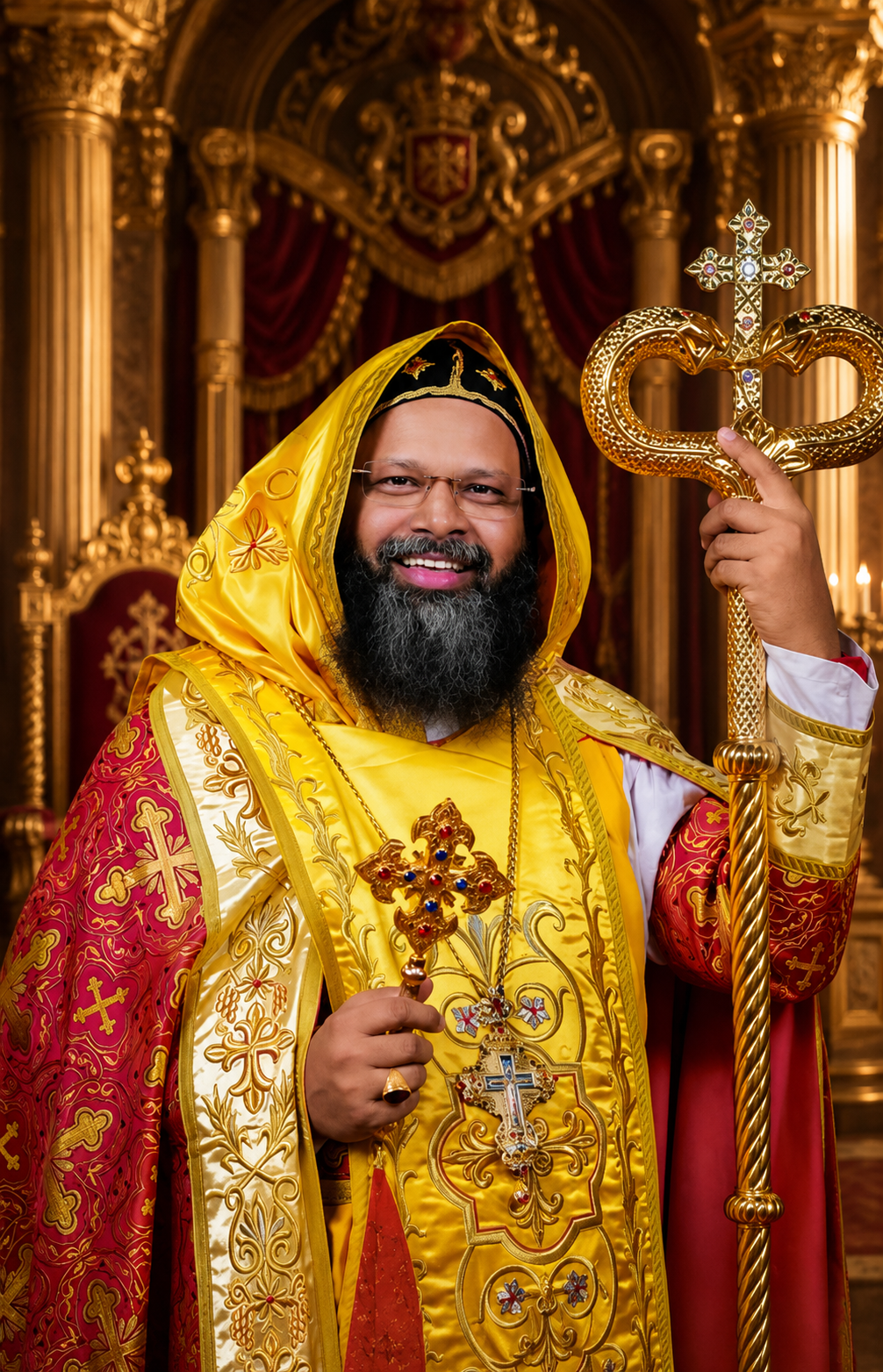 Portrait of H.G. Dr. Geevarghese Mar Barnabas